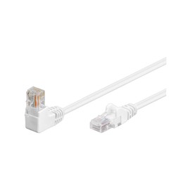 1X90Â ° Cat 5-1500 U/UTP White 15 m