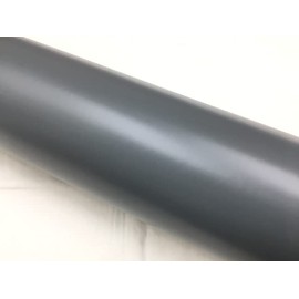 Car Wrapping Sheet, Matte Gray, 59.8 x 11.8 inches (152 x 30 cm), Wrapping Film, Matte