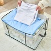 MKOKYD 80L Clear Large Storage Bag, Clothes Storage Containers for