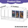 6 Slots Acrylic Booster Pack Dispenser, Card Pack Dispenser with