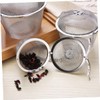 ABOOFAN 2 Pcs Stainless Steel Seasoning Strainer Mesh Tea Infuser