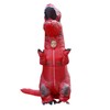 T Rex Costume Reinforced Stitching Durable Waterproof Dinosaur Blow Up