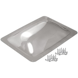 Recambio de tragaluz de RV XMK, cubierta de tragaluz para caravana de 18" x 26", cúpula exterior estándar que se adapta a aberturas de 14...
