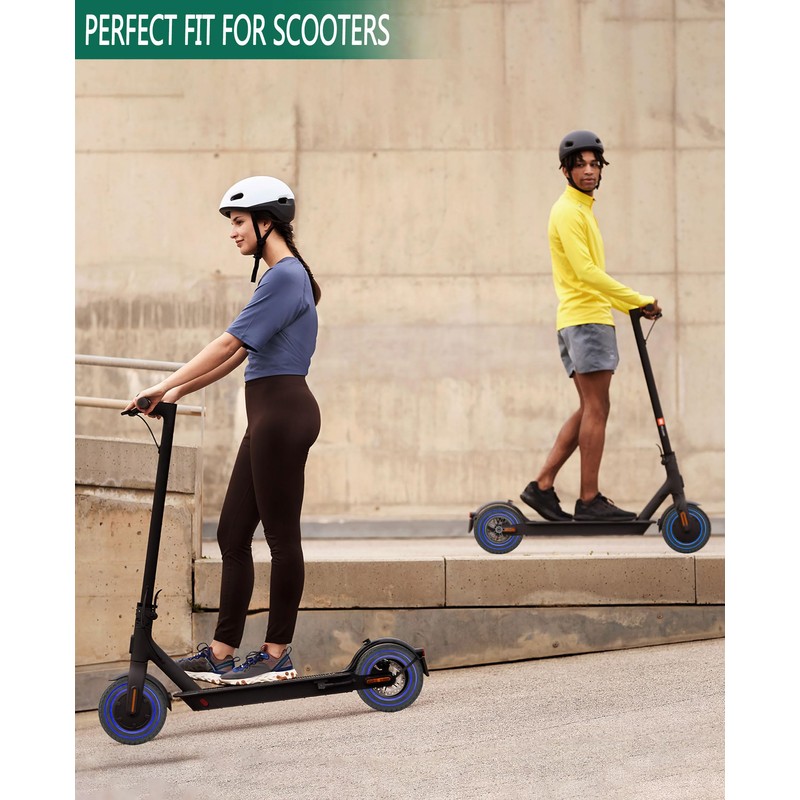GLDYTIMES 10 Inches Solid Tire, 10X2/54-152 Electric Scooter Wheels, 10x2.125