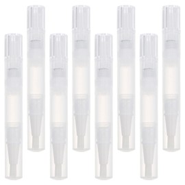 IWOWHERO 8pcs Nail Oil Pens Brush Tip Empty Cuticle Oil Containers for Nail Art for Personal and Salon Use