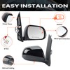 Right Passenger Side Mirror Compatible with Toyota Sienna 2013-2017 Heated,
