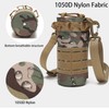 YIUWLMN Tactical Molle Water Bottle Pouch Travel Mesh Water Bottle
