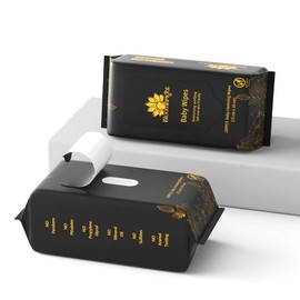 BloomBright Unscented Baby Wipes Hypoallergenic Soft Durable Safe for Sensitive Skin 900 Count 9 Packs Eco Friendly Plastic Free Gentle Cleansing Ideal for Newborns