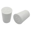 Bonsicoky 10 Pack Solid Rubber Stoppers - 00# Tapered Shaped