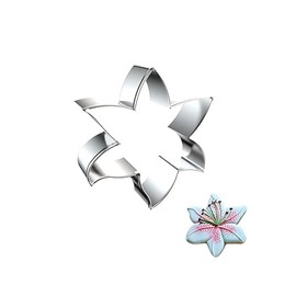 WJSYSHOP Lily Flower Cookie Cutter