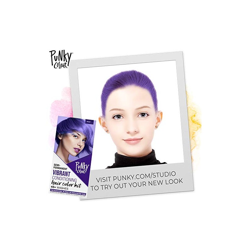 Punky Color Box Kit Violeta – Para cabello blanqueado, rubio