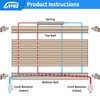 GYPNS RV Pleated Shade Repair Kit Fit for Camper Blinds