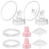 Maymom Pump Parts Compatibili con Spectra S1/S2/9 Plus 21mm Flange