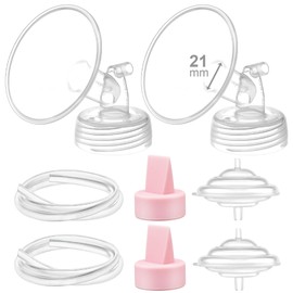 Maymom Pump Parts Compatibili con Spectra S1/S2/9 Plus 21mm Flange and Duckbill Valve Non Genuine Replacement Parts