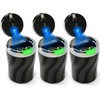Car Ashtray, Chingde Ashtray, Car Ashtray with Lid Smell Proof,