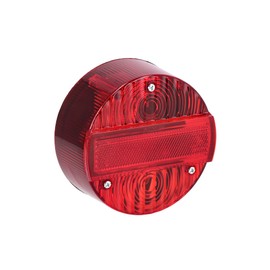 Round Rear Light with KZB Complete Diameter 120 mm for Simson S50, S51, S70, KR51