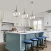 HAHZT Pendant Lights Kitchen Island: 3 Pack Brushed Nickel Light