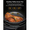 COMFEE’ 9-in-1 Electric Pressure Cooker, 14 Presets Instant Multi Slow
