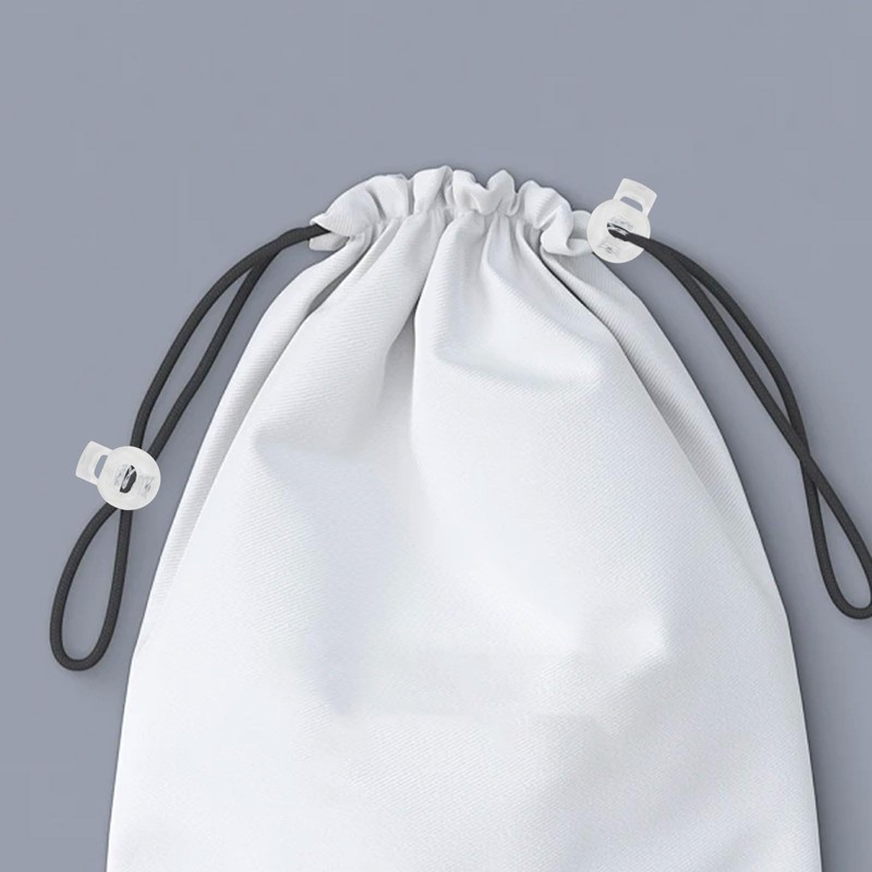 Nzexlyva 6 Pcs Toggles for Drawstrings, Plastic Cord Lock Stopper