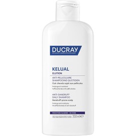 DUCRAY, Kelual Elution Shampoo Reequilibrante, Alternancia Anticaspa, Con Piroctona Olamina y Vitamina B5, 200ml