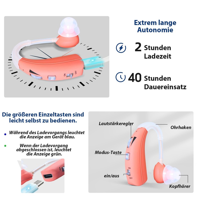 Britzgo Dual mode design, provides 40 hours of crystal clear