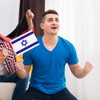 Israel Flag Small Israeli Flag 12 Pack Mini Hand Held