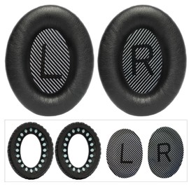 Replacement Earpads for Bose QuietComfort 45 (QC45)/QuietComfort SE (QC SE)/New Quiet Comfort Wireless Over-Ear Headphones, MANAYO Ear Pads Cushions with Softer Protein Leather