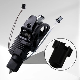 IdeaFormer IR3 V2 Extruder Kit, 1 x 0.4mm Hardened Steel Nozzle, Heating Rod, Thermistor, Hose and Silicone Sleeve for IR3 V2 3D Printer