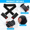 XUZOPIM Adjustable Ski Carrier Strap, Ski Carrying Strap For Skis