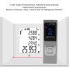 Distance Meter Accurate Voice Broadcast Small Electronic Ruler Handheld Rangefinder