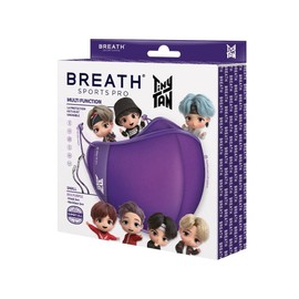 BTS TinyTANxBREATHSLIVER BREATHSLIVER BREATNEY TANX SPORTS PRO MASK DEEPSEA BLUE Regular Size