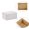 SUNLPH White Shipping Boxes 8x6x4 Inches Small Corrugated Cardboard Boxes,