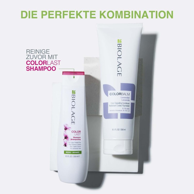 Biolage Colouring Conditioner for a Purple Tone in Light Blonde