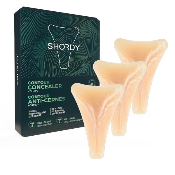 Camel Toe Concealer - Seamless Reusable Silicone Insert, Invisible Y-Shape