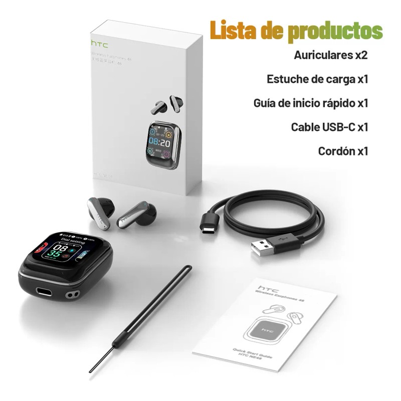 Audfonos Htc Ne48 Ai Auriculares Inalambricos Traductores Traduccin De Vdeo