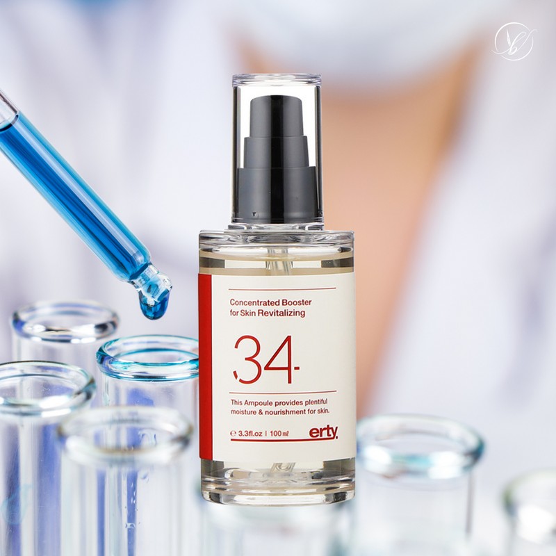 Erti Erty34 Revitalizing Ampoule, Erty Concentrate Booster for Skin /