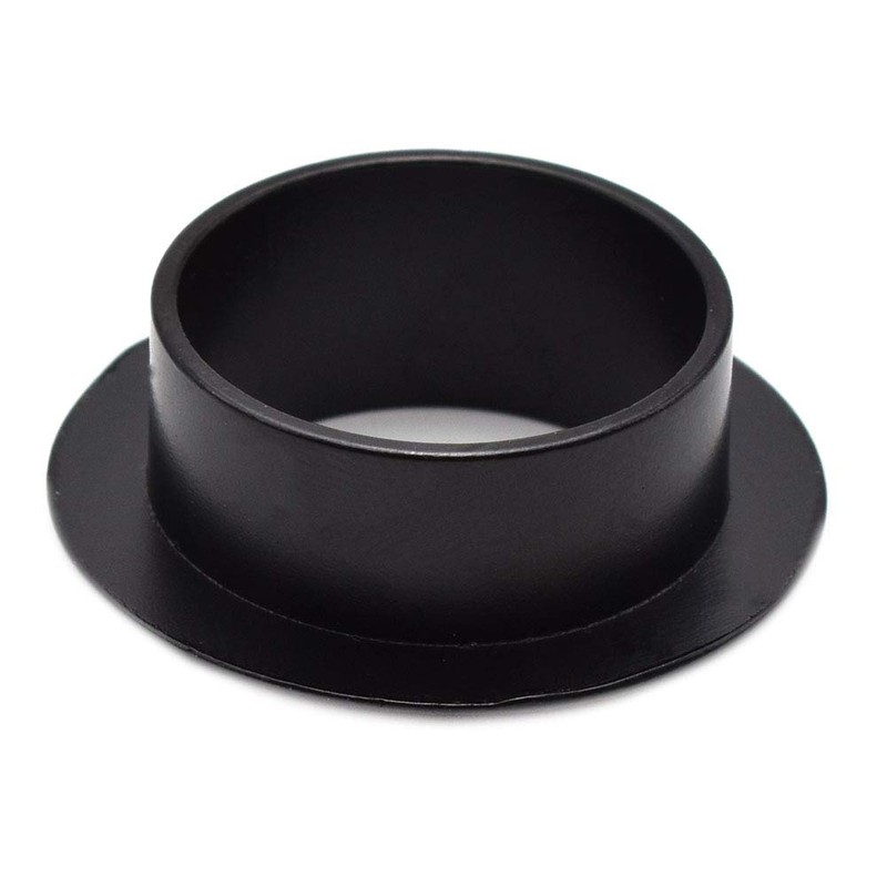 1 Inch(25mm) Zinc Alloy Desk Hole Cover Grommets Black Wire