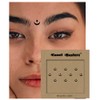 Comet Busters Beautiful Black Indian Moon Bindis Face Jewels (BIN060)