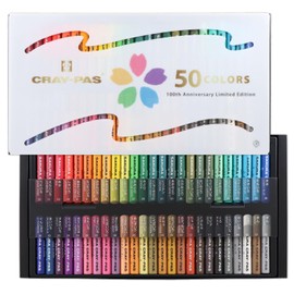 Sakura Crepas VP50A2 Crepas Large Roll, 50 Colors, 100th Anniversary Limited Edition