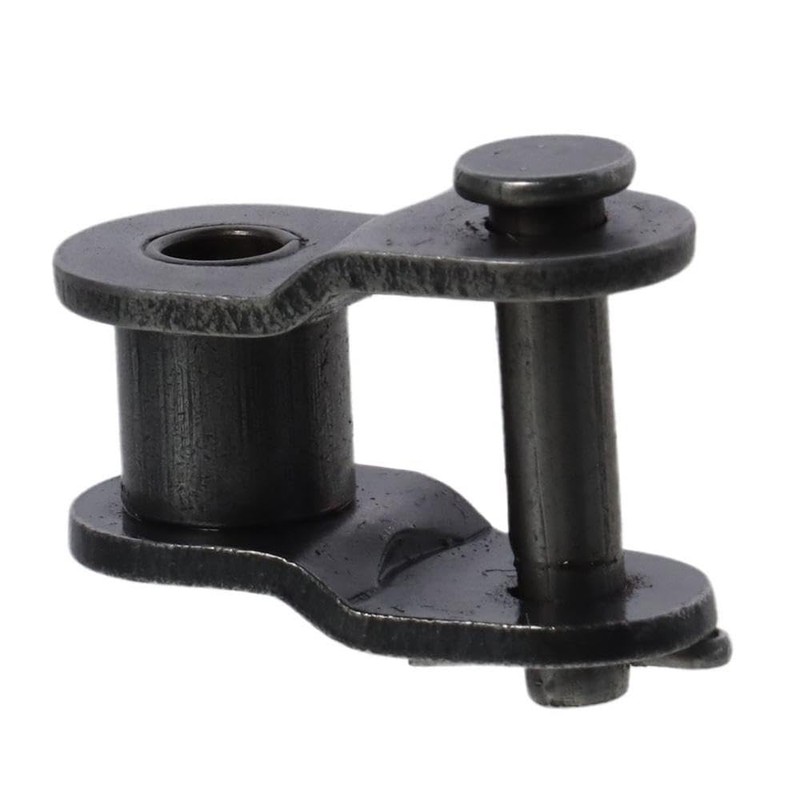 Fudeshe 10Pcs Roller Chains,#50 Chain Offset Half Link Roller, Carbon