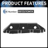 INFINAUTO Bumper Support Bracket, Right Side Front Bumper Retainer Bracket