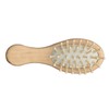 Gatuida Wooden Massage Comb with Cushion Portable Scalp Brush for