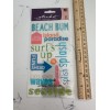 Sticko Autocollant Beach Bum Splash Fun Ahead Seaside Waves Sun