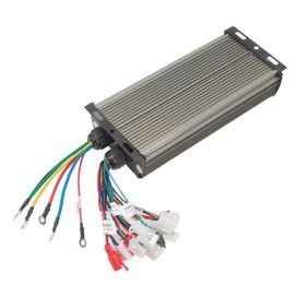 Controlador de Motor sin Escobillas de 2000W con Buena Disipación de Calor, Controlador de Motor sin Escobillas para Bicicleta Eléctrica 48V 60V 64V 72V E Estable y Confiable,