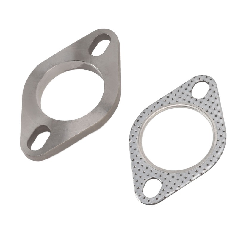 2 Bolts 2in Exhaust Flange Connection Kit Stainless Steel for