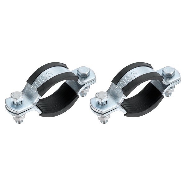 uxcell 2 Pcs Split Ring Hanger, 76.1mm/3inch Adjustable Pipe Bracket