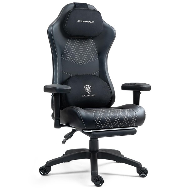 Dowinx Heated Massage Gaming Chair for Adults, Ergonomic Gamer Chair