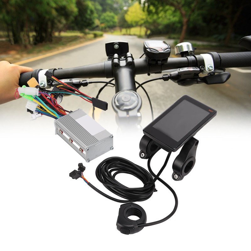Electric Bike MTB Brushless Motor Controller Kit 24/36/48V 350W 3