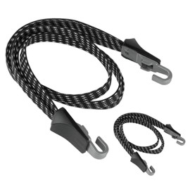 LvYiLinggg Bicycle Luggage Bands, 26.8 inches (68 cm), Set of 2, Rubber Cord, Securing Belt, Outdoor Equipment, Travel, Climbing, Fishing, Accessories, Stretchable, Adjustable, Prevents Loads From