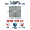 SlipX Solutions 27" Oversize Square Shower Mat, Non-Slip Mat for